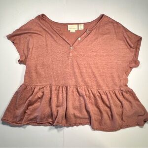 Salmon colored cute top